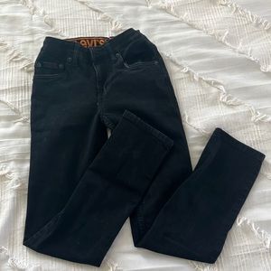 Boys Black Levi’s